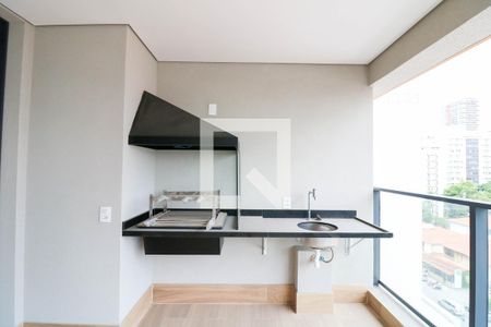 Varanda de apartamento à venda com 3 quartos, 190m² em Brooklin, São Paulo