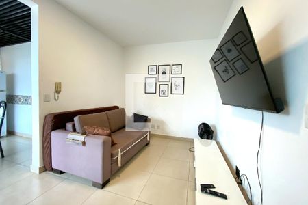 Sala de Estar de apartamento para alugar com 2 quartos, 133m² em Santo Antônio, Belo Horizonte