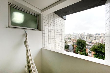 Varanda da Sala de apartamento para alugar com 2 quartos, 133m² em Santo Antônio, Belo Horizonte