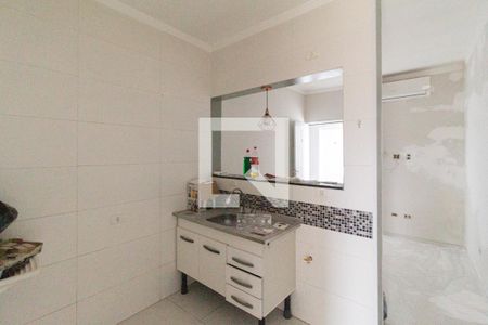 Cozinha e área de serviço de apartamento para alugar com 1 quarto, 25m² em Pestana, Osasco