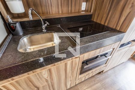 Cozinha de apartamento para alugar com 1 quarto, 49m² em Vila Olímpia, São Paulo
