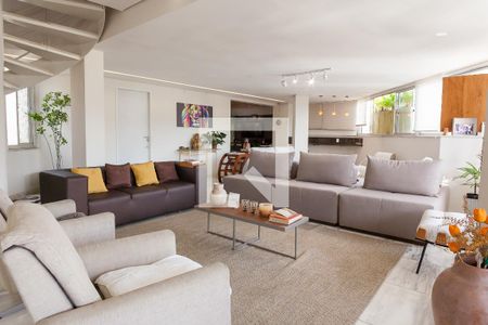 sala de apartamento à venda com 4 quartos, 426m² em Serra, Belo Horizonte