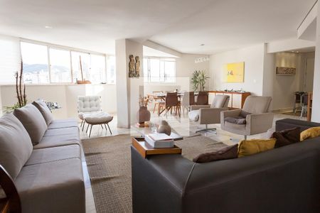 sala de apartamento à venda com 4 quartos, 426m² em Serra, Belo Horizonte