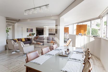 sala de apartamento à venda com 4 quartos, 426m² em Serra, Belo Horizonte