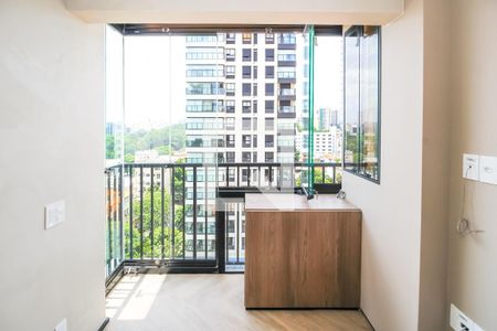 Varanda de apartamento para alugar com 2 quartos, 40m² em Água Branca, São Paulo