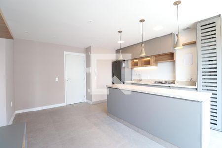 Sala/Cozinha/Área de serviço de apartamento para alugar com 2 quartos, 55m² em Vila Anastácio, São Paulo