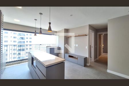 Sala/Cozinha/Área de serviço de apartamento para alugar com 2 quartos, 55m² em Vila Anastácio, São Paulo
