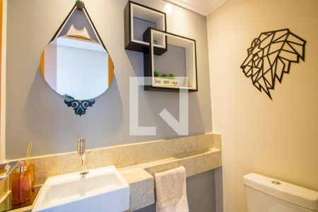 Lavabo de apartamento à venda com 2 quartos, 84m² em Parque Bandeirante, Santo André