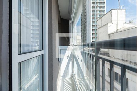 Varanda do Quarto de kitnet/studio à venda com 1 quarto, 26m² em Paraíso, São Paulo