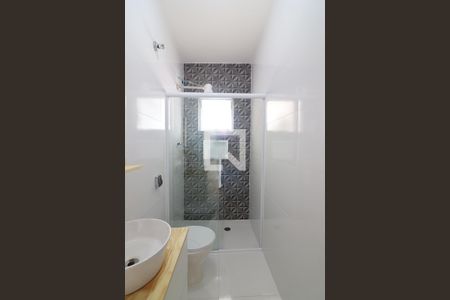 Banheiro Social de casa para alugar com 1 quarto, 50m² em Vila Vivaldi, São Bernardo do Campo