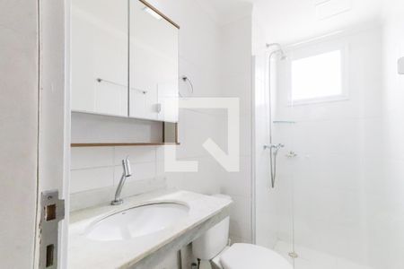 Banheiro Social de apartamento para alugar com 2 quartos, 53m² em Jaguaré, São Paulo