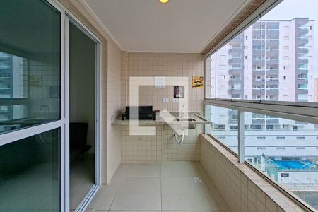 Sacada  de apartamento para alugar com 2 quartos, 69m² em Vila Tupi, Praia Grande