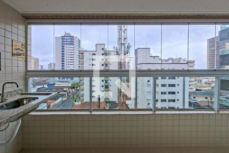 Sacada  de apartamento para alugar com 2 quartos, 69m² em Vila Tupi, Praia Grande