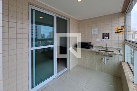 Sacada  de apartamento para alugar com 2 quartos, 69m² em Vila Tupi, Praia Grande