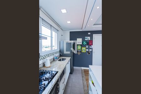 Sala e cozinha de apartamento para alugar com 2 quartos, 67m² em Vila Pereira Barreto, São Paulo