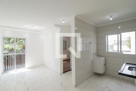 Sala/Cozinha/Área de Serviço de apartamento à venda com 1 quarto, 33m² em Santana, São Paulo
