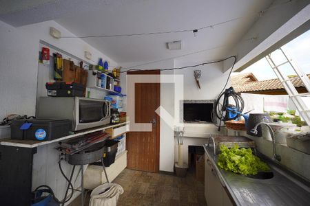 Churrasqueira  de casa para alugar com 2 quartos, 110m² em São João do Rio Vermelho, Florianópolis