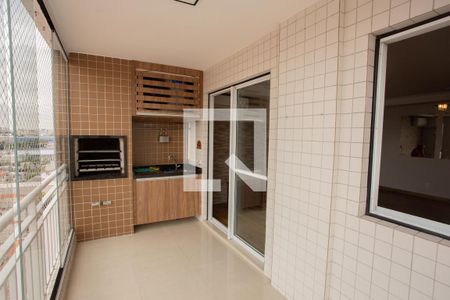 VARANDA DA SALA de apartamento para alugar com 2 quartos, 88m² em Carandiru, São Paulo