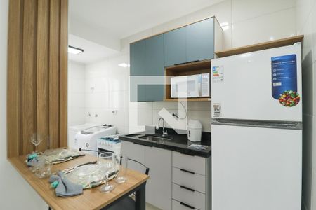 Sala/Cozinha/Área de Serviço de apartamento à venda com 1 quarto, 24m² em Santana, São Paulo