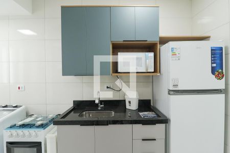 Sala/Cozinha/Área de Serviço de apartamento à venda com 1 quarto, 24m² em Santana, São Paulo