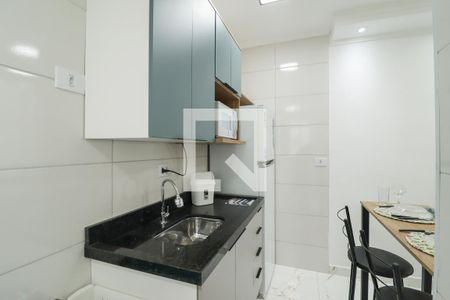 Sala/Cozinha/Área de Serviço de apartamento à venda com 1 quarto, 24m² em Santana, São Paulo