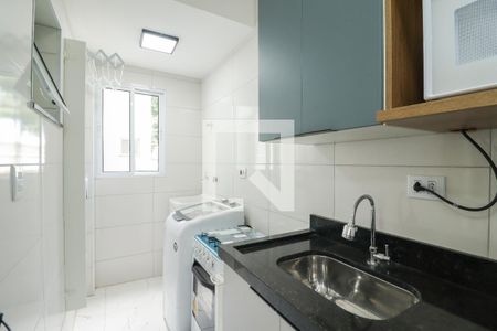 Sala/Cozinha/Área de Serviço de apartamento à venda com 1 quarto, 24m² em Santana, São Paulo