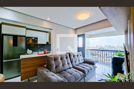 Sala de apartamento à venda com 2 quartos, 61m² em Jardim Bom Clima, Guarulhos