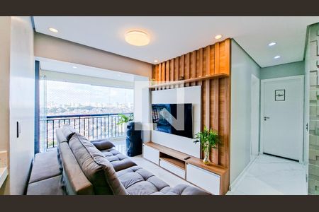 Sala de apartamento à venda com 2 quartos, 61m² em Jardim Bom Clima, Guarulhos