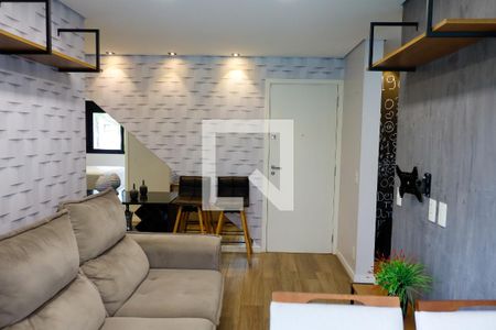 sala de apartamento à venda com 1 quarto, 41m² em Continental, Osasco