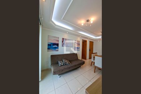 Sala de apartamento para alugar com 3 quartos, 122m² em Vilamar, Praia Grande