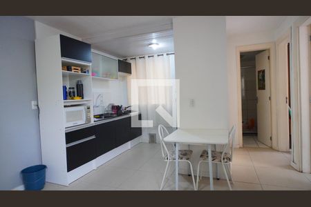 Sala /cozinha  de apartamento à venda com 2 quartos, 43m² em Vila Nova, Porto Alegre