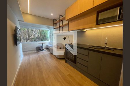 Sala de apartamento para alugar com 1 quarto, 32m² em Butantã, São Paulo