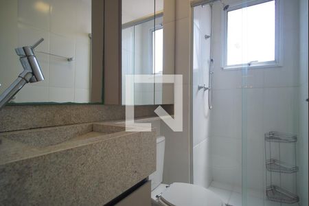 Banheiro da Suíte de apartamento à venda com 3 quartos, 60m² em Condomínio Terrabela, Porto Alegre