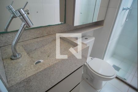 Banheiro da Suíte de apartamento à venda com 3 quartos, 60m² em Condomínio Terrabela, Porto Alegre