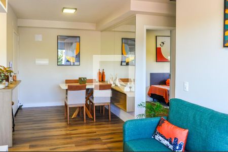 Sala  de apartamento à venda com 2 quartos, 60m² em Vila Nova, Porto Alegre