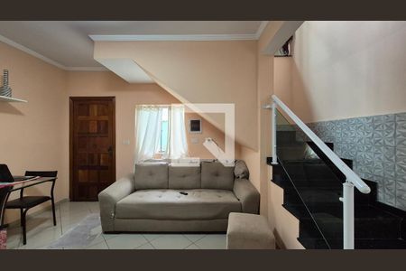 Sala de casa à venda com 5 quartos, 350m² em Vila Humaita, Santo André