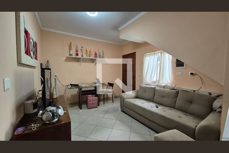 Sala de casa à venda com 5 quartos, 350m² em Vila Humaita, Santo André