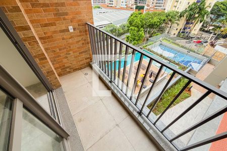 Varanda de kitnet/studio à venda com 1 quarto, 24m² em Chácara Klabin, São Paulo