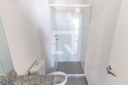 Banheiro de apartamento para alugar com 1 quarto, 26m² em Belenzinho, São Paulo