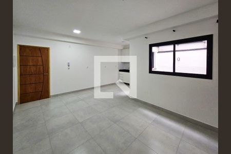 Sala/Cozinha de apartamento à venda com 2 quartos, 70m² em Vila Guiomar, Santo André