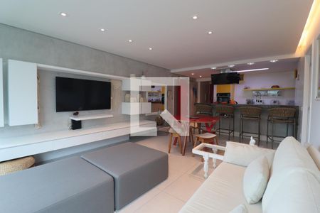 Sala de apartamento à venda com 2 quartos, 94m² em Jardim, Santo André