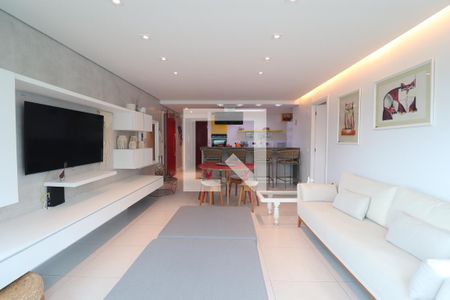 Sala de apartamento à venda com 2 quartos, 94m² em Jardim, Santo André