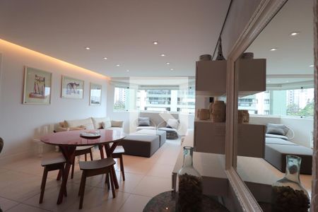 Sala de apartamento à venda com 2 quartos, 94m² em Jardim, Santo André