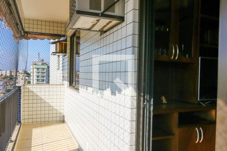 Varanda da Sala de apartamento à venda com 3 quartos, 226m² em Todos Os Santos, Rio de Janeiro