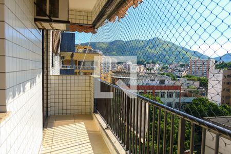 Varanda da Sala de apartamento à venda com 3 quartos, 226m² em Todos Os Santos, Rio de Janeiro