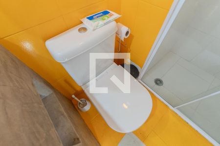 Banheiro de kitnet/studio à venda com 1 quarto, 37m² em Bela Vista, São Paulo