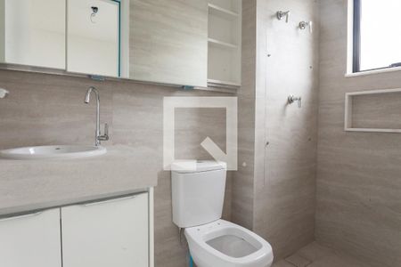 banheiro suite 1 de apartamento à venda com 2 quartos, 81m² em Gutierrez, Belo Horizonte