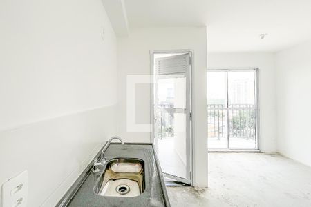 Sala/Cozinha de apartamento à venda com 2 quartos, 41m² em Bom Retiro, São Paulo