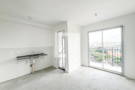 Sala/Cozinha de apartamento à venda com 2 quartos, 41m² em Bom Retiro, São Paulo