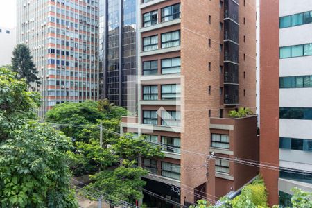 Vista da Sala de apartamento para alugar com 3 quartos, 134m² em Itaim Bibi, São Paulo